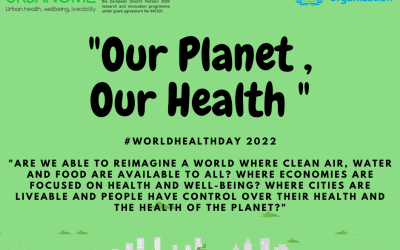 URBANOME embraces the World Health Day 2022 message: Our Planet, Our Health!